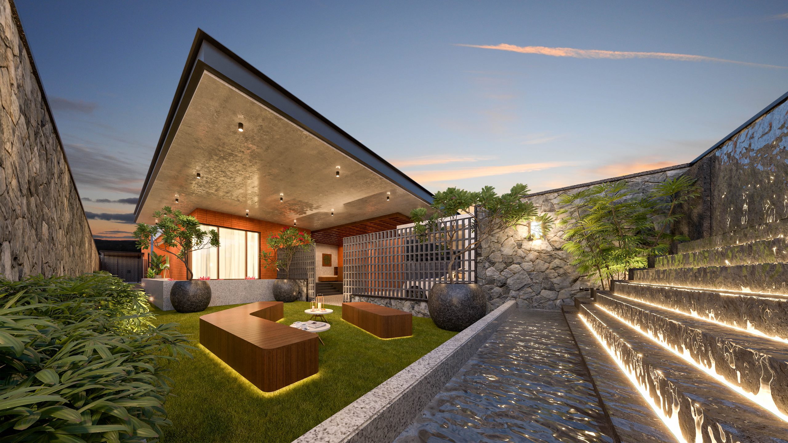 THE BRICK HOUSE